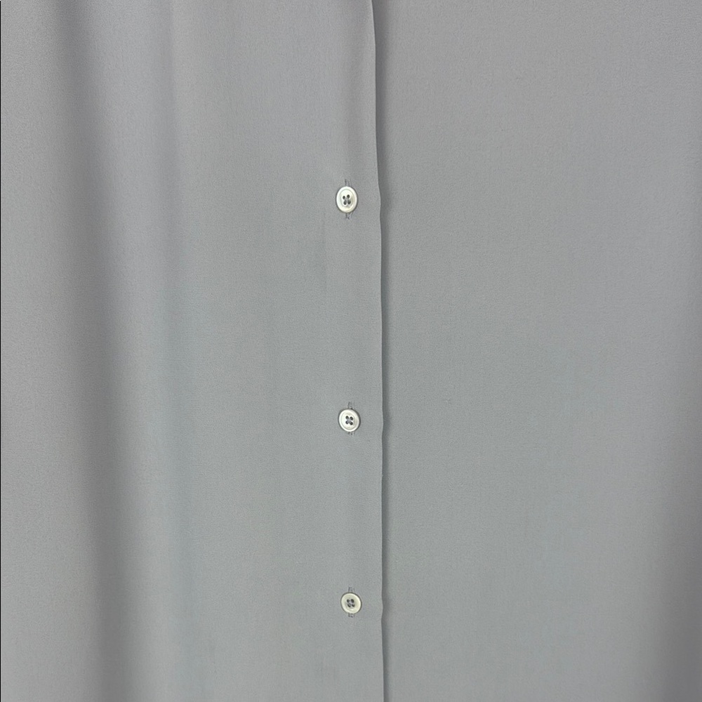 Aritzia Babaton Oversized Light Gray Blouse Size 1 - Picture 8 of 12